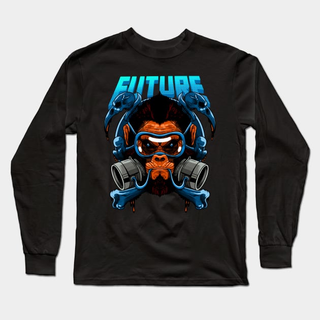 Future - Ape Long Sleeve T-Shirt by santelmoclothing